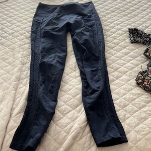 Fabletics 7/8 leggings with detail down sides of calf